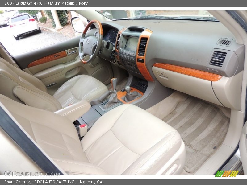 Titanium Metallic / Ivory 2007 Lexus GX 470