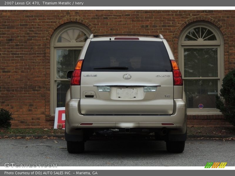 Titanium Metallic / Ivory 2007 Lexus GX 470