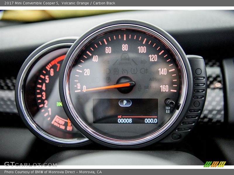  2017 Convertible Cooper S Cooper S Gauges