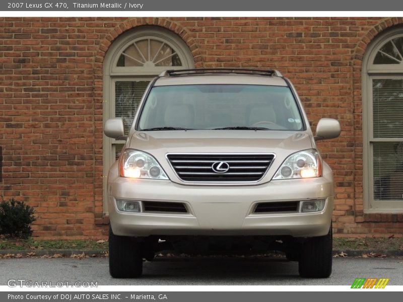 Titanium Metallic / Ivory 2007 Lexus GX 470