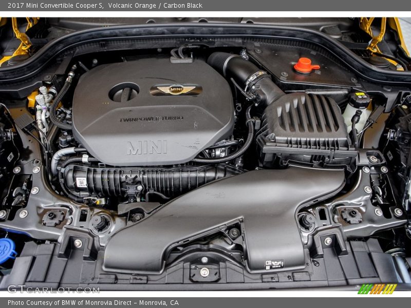  2017 Convertible Cooper S Engine - 2.0 Liter TwinPower Turbocharged DOHC 16-Valve VVT 4 Cylinder