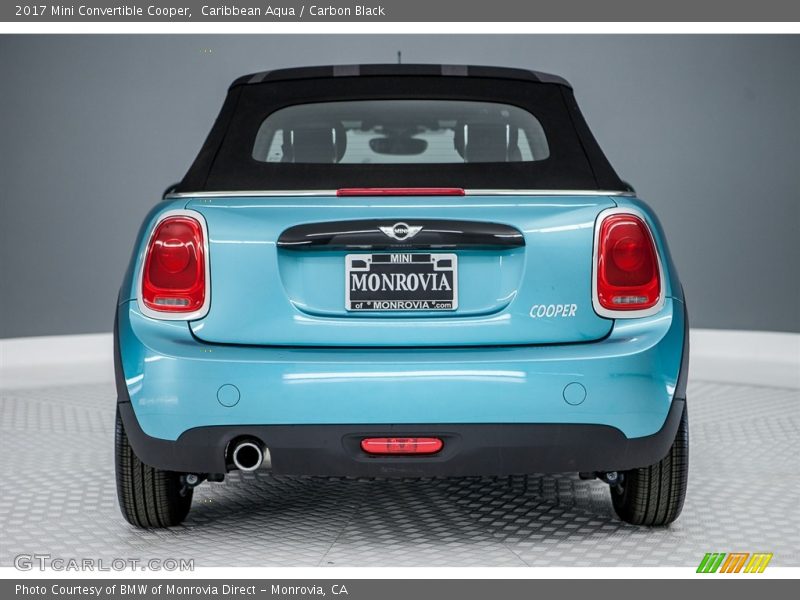 Caribbean Aqua / Carbon Black 2017 Mini Convertible Cooper