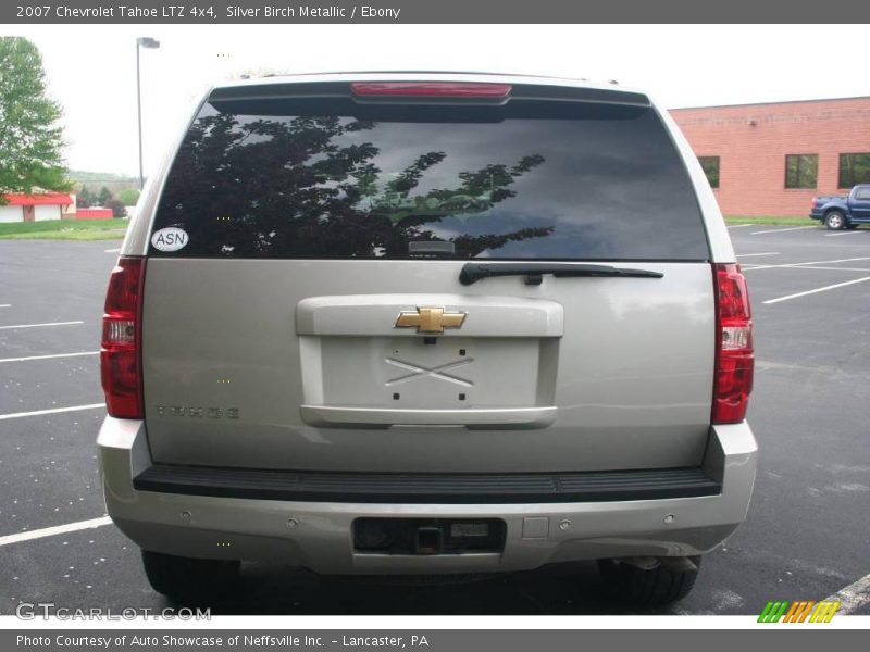 Silver Birch Metallic / Ebony 2007 Chevrolet Tahoe LTZ 4x4
