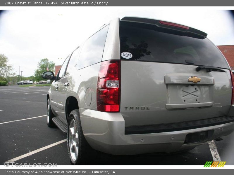 Silver Birch Metallic / Ebony 2007 Chevrolet Tahoe LTZ 4x4