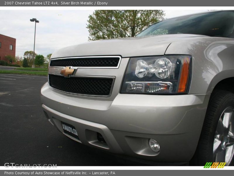 Silver Birch Metallic / Ebony 2007 Chevrolet Tahoe LTZ 4x4