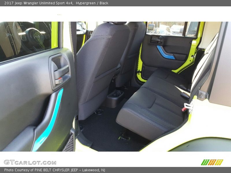 Hypergreen / Black 2017 Jeep Wrangler Unlimited Sport 4x4
