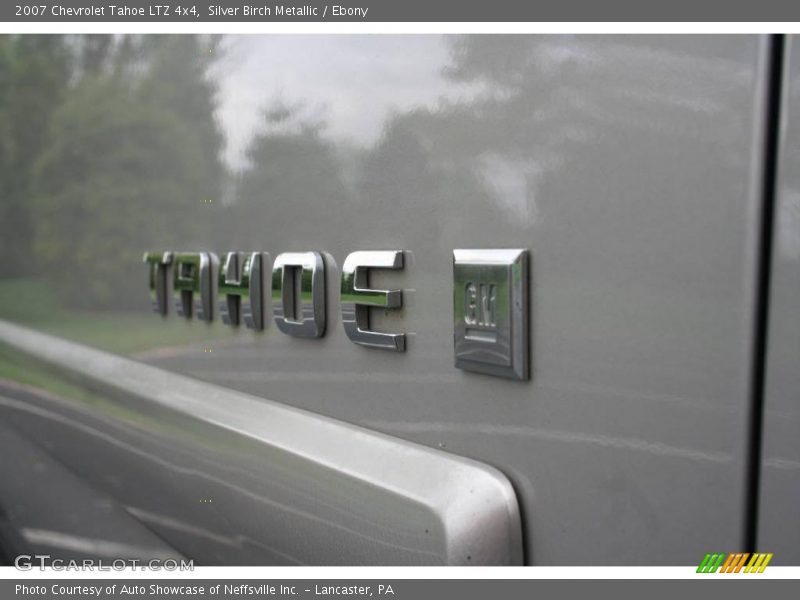 Silver Birch Metallic / Ebony 2007 Chevrolet Tahoe LTZ 4x4
