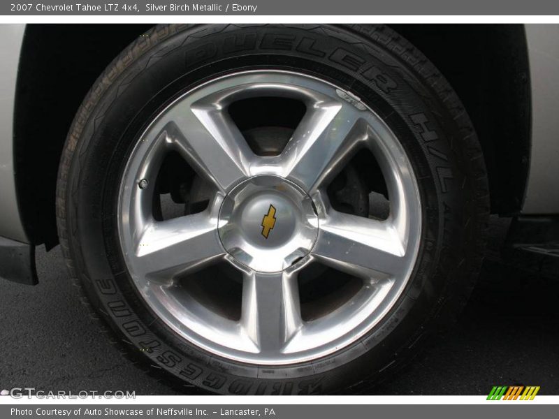 Silver Birch Metallic / Ebony 2007 Chevrolet Tahoe LTZ 4x4