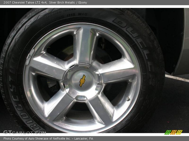 Silver Birch Metallic / Ebony 2007 Chevrolet Tahoe LTZ 4x4