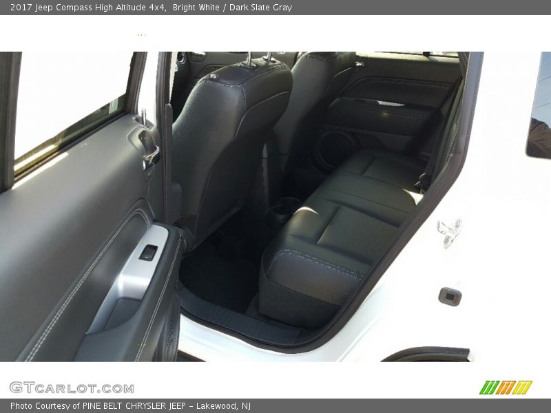 Bright White / Dark Slate Gray 2017 Jeep Compass High Altitude 4x4