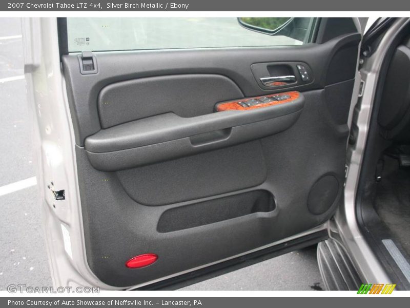 Silver Birch Metallic / Ebony 2007 Chevrolet Tahoe LTZ 4x4