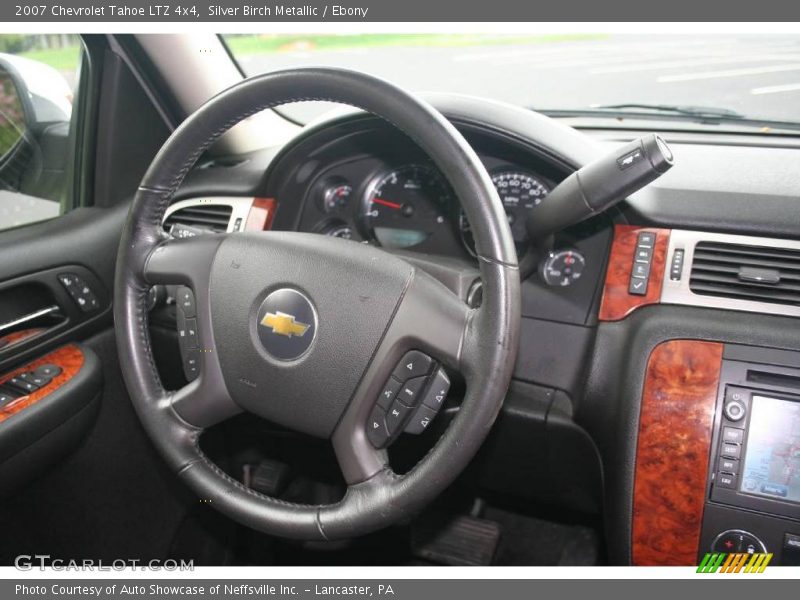 Silver Birch Metallic / Ebony 2007 Chevrolet Tahoe LTZ 4x4