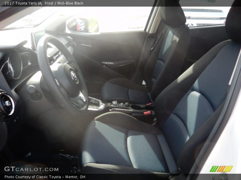 Frost / Mid-Blue Black 2017 Toyota Yaris iA