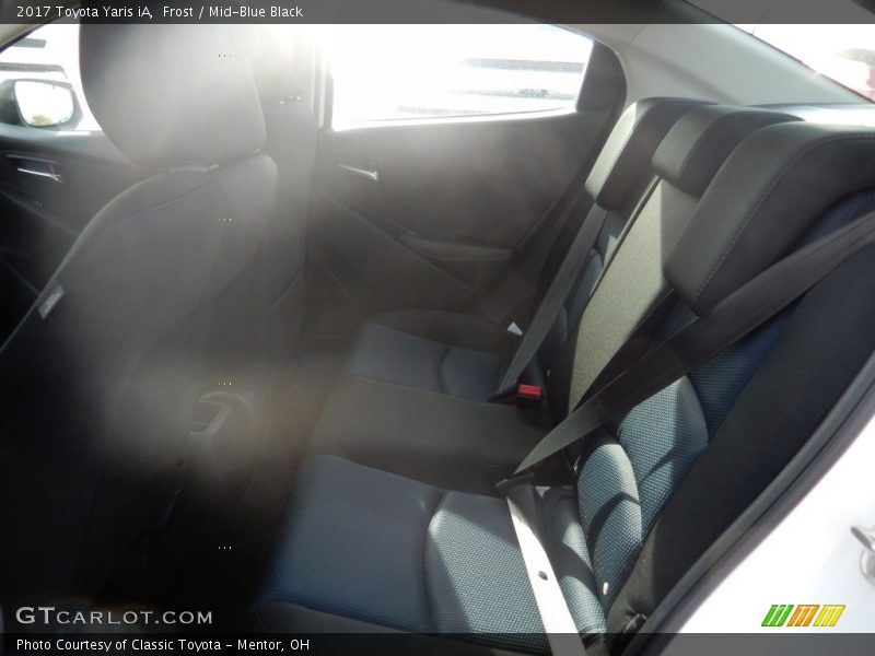 Frost / Mid-Blue Black 2017 Toyota Yaris iA