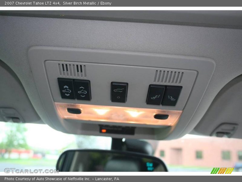 Silver Birch Metallic / Ebony 2007 Chevrolet Tahoe LTZ 4x4