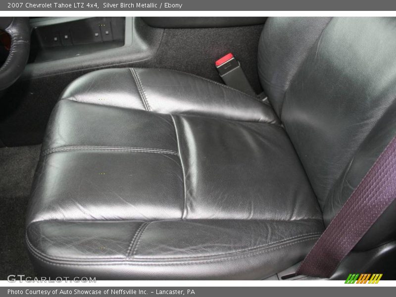 Silver Birch Metallic / Ebony 2007 Chevrolet Tahoe LTZ 4x4