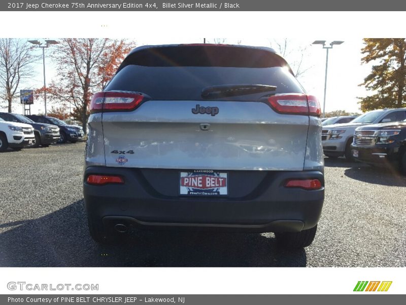 Billet Silver Metallic / Black 2017 Jeep Cherokee 75th Anniversary Edition 4x4