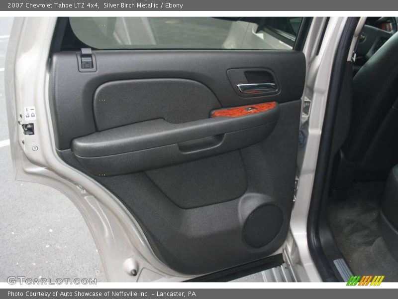 Silver Birch Metallic / Ebony 2007 Chevrolet Tahoe LTZ 4x4