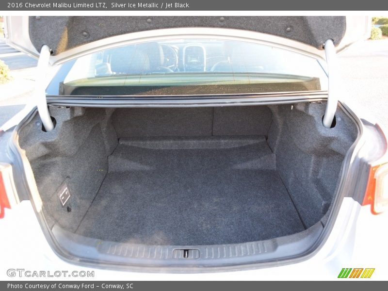 Silver Ice Metallic / Jet Black 2016 Chevrolet Malibu Limited LTZ