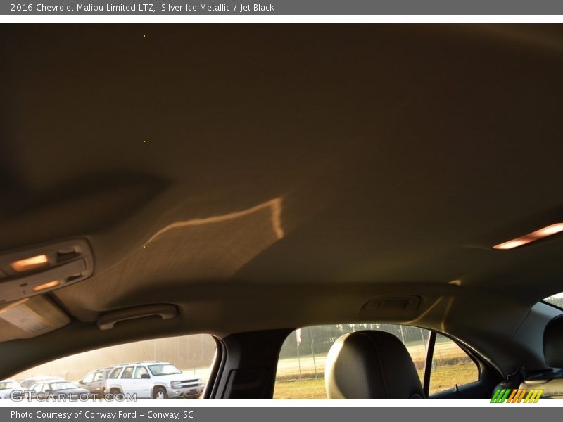 Silver Ice Metallic / Jet Black 2016 Chevrolet Malibu Limited LTZ