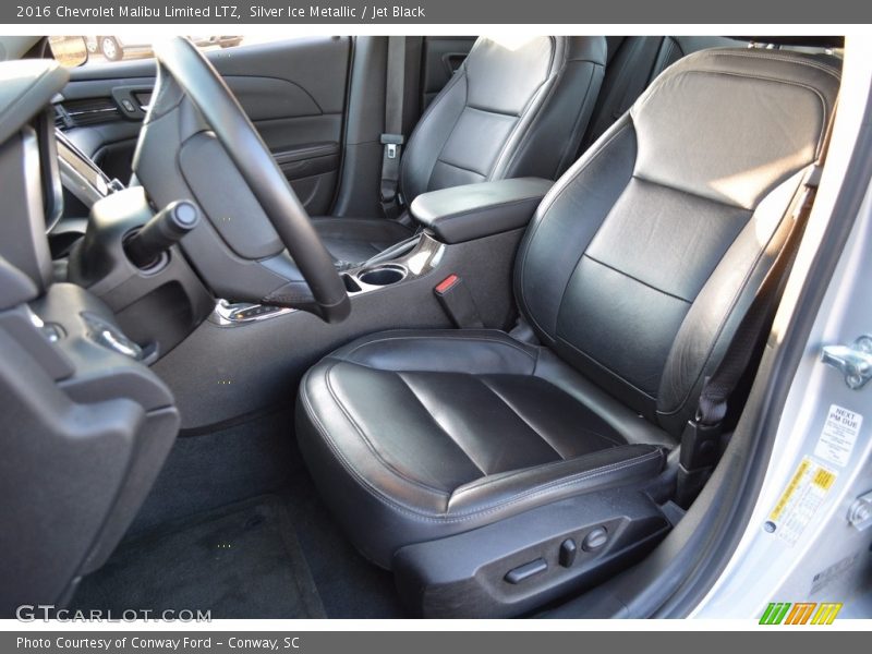 Silver Ice Metallic / Jet Black 2016 Chevrolet Malibu Limited LTZ