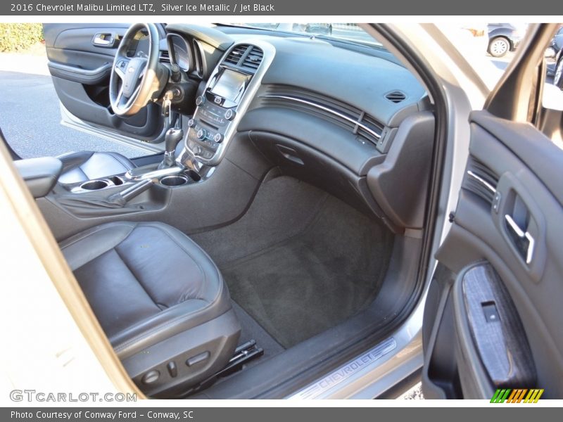 Silver Ice Metallic / Jet Black 2016 Chevrolet Malibu Limited LTZ