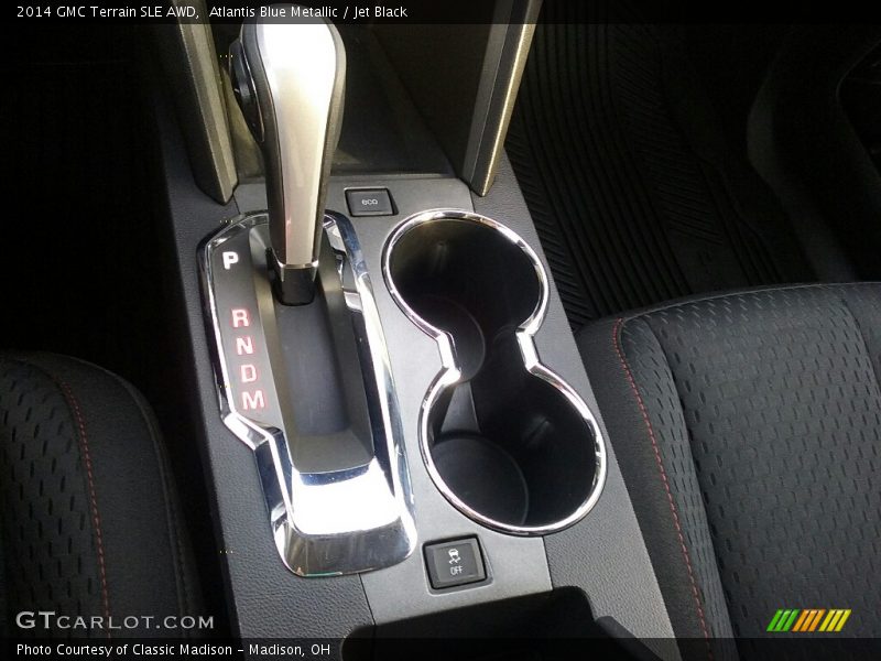 Atlantis Blue Metallic / Jet Black 2014 GMC Terrain SLE AWD
