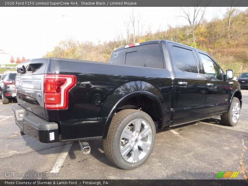 Shadow Black / Limited Mojave 2016 Ford F150 Limited SuperCrew 4x4