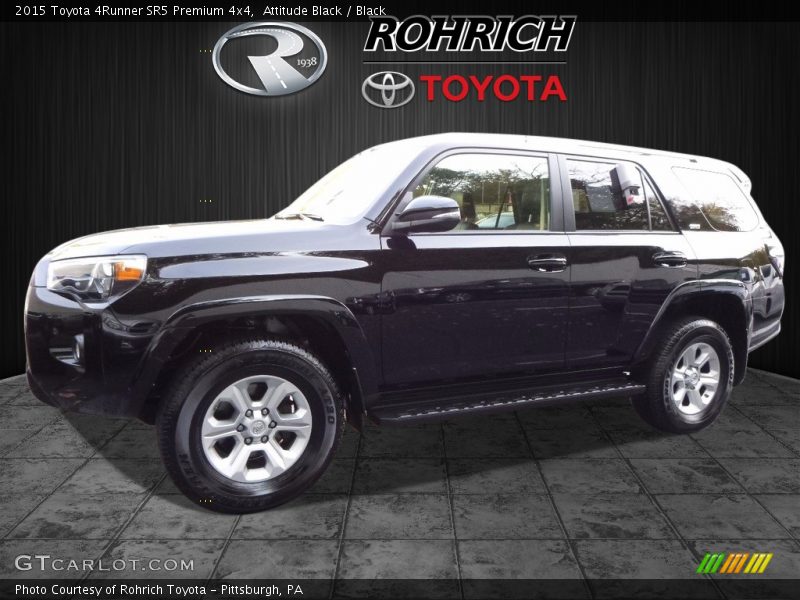 Attitude Black / Black 2015 Toyota 4Runner SR5 Premium 4x4