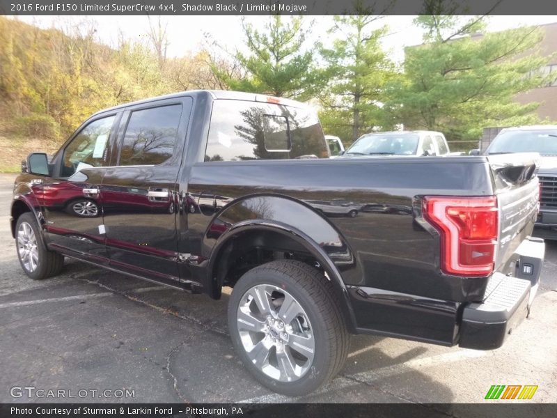 Shadow Black / Limited Mojave 2016 Ford F150 Limited SuperCrew 4x4