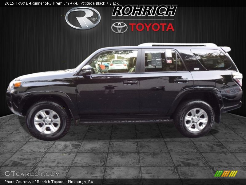 Attitude Black / Black 2015 Toyota 4Runner SR5 Premium 4x4