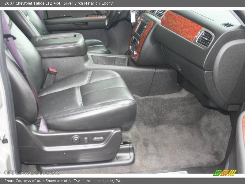 Silver Birch Metallic / Ebony 2007 Chevrolet Tahoe LTZ 4x4