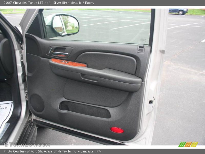 Silver Birch Metallic / Ebony 2007 Chevrolet Tahoe LTZ 4x4
