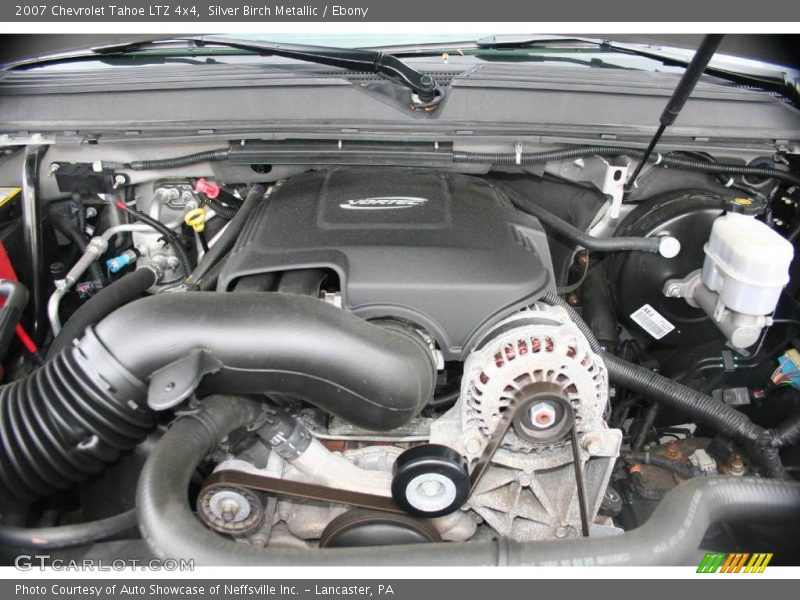 Silver Birch Metallic / Ebony 2007 Chevrolet Tahoe LTZ 4x4