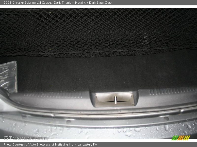 Dark Titanium Metallic / Dark Slate Gray 2003 Chrysler Sebring LXi Coupe