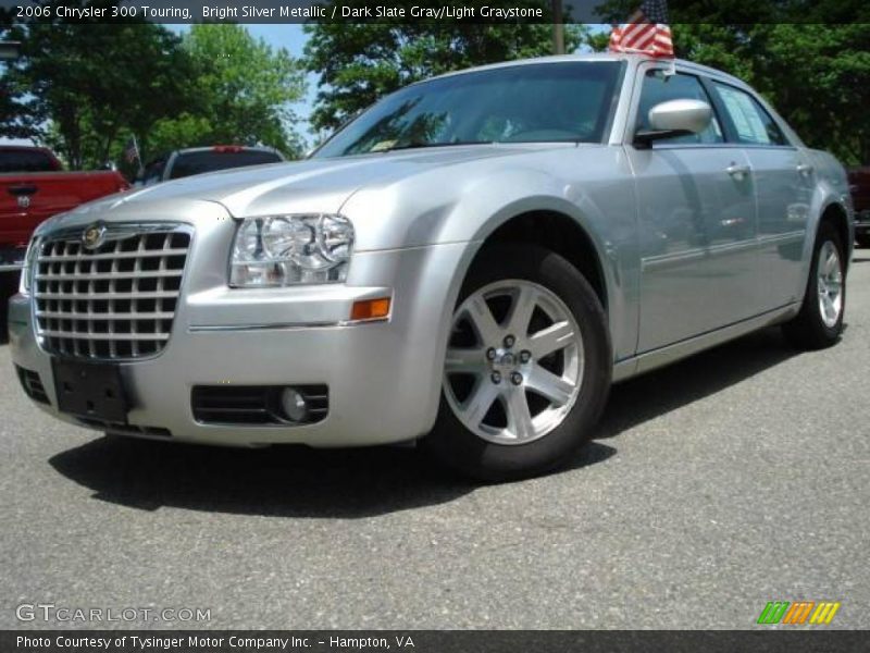 Bright Silver Metallic / Dark Slate Gray/Light Graystone 2006 Chrysler 300 Touring