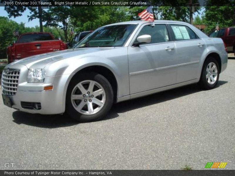 Bright Silver Metallic / Dark Slate Gray/Light Graystone 2006 Chrysler 300 Touring