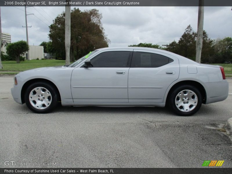 Bright Silver Metallic / Dark Slate Gray/Light Graystone 2006 Dodge Charger SE