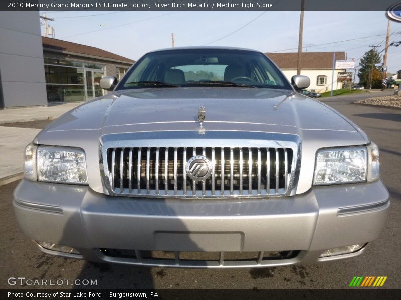 Silver Birch Metallic / Medium Light Stone 2010 Mercury Grand Marquis LS Ultimate Edition