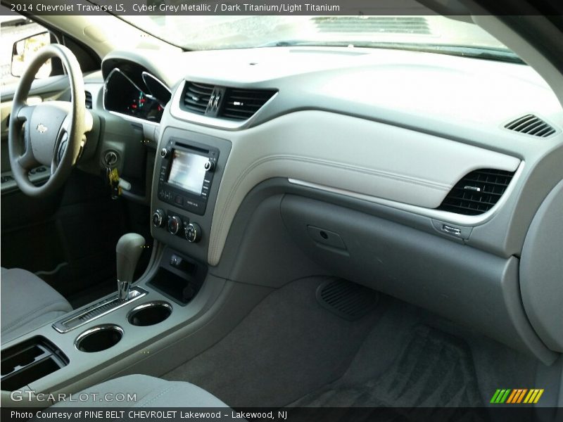 Cyber Grey Metallic / Dark Titanium/Light Titanium 2014 Chevrolet Traverse LS