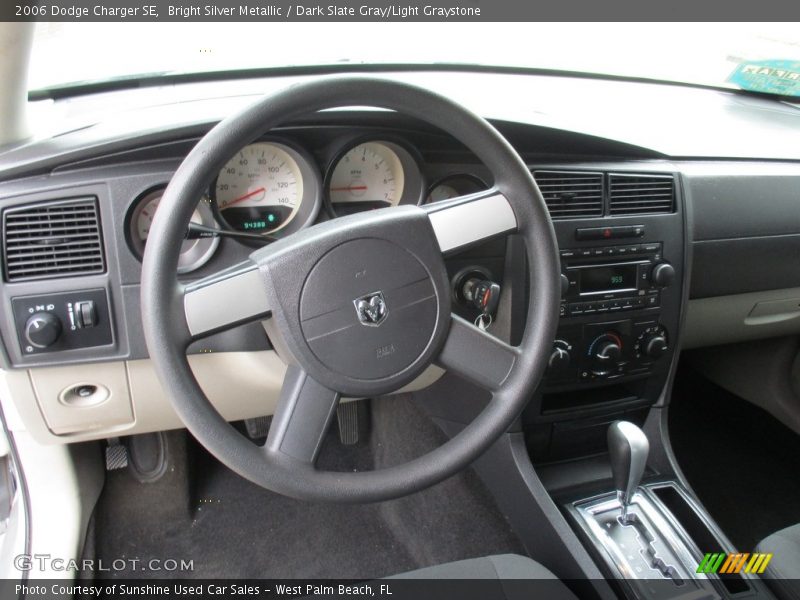 Bright Silver Metallic / Dark Slate Gray/Light Graystone 2006 Dodge Charger SE