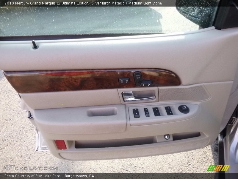 Silver Birch Metallic / Medium Light Stone 2010 Mercury Grand Marquis LS Ultimate Edition