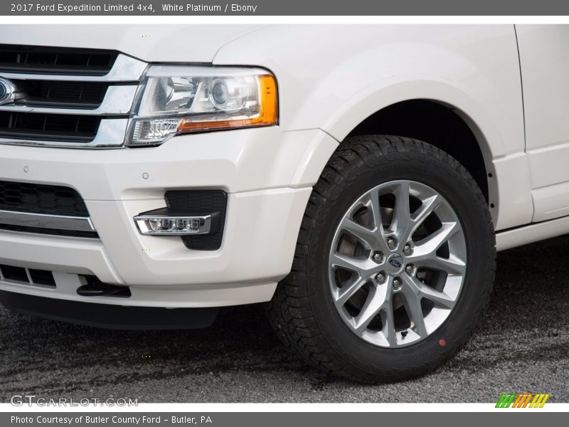 White Platinum / Ebony 2017 Ford Expedition Limited 4x4