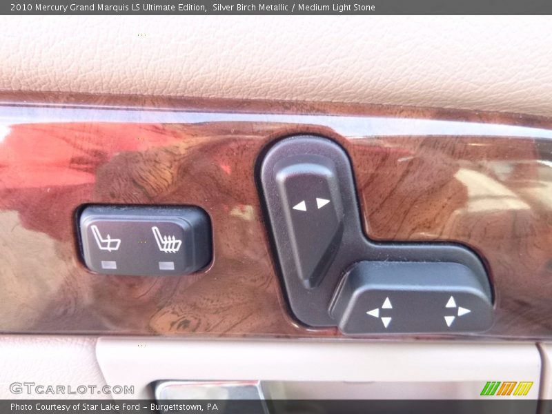 Silver Birch Metallic / Medium Light Stone 2010 Mercury Grand Marquis LS Ultimate Edition