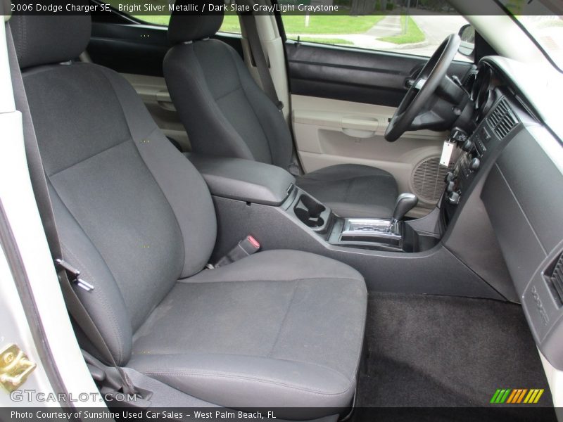 Bright Silver Metallic / Dark Slate Gray/Light Graystone 2006 Dodge Charger SE