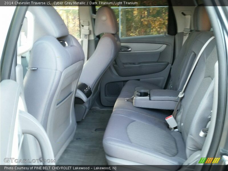 Cyber Grey Metallic / Dark Titanium/Light Titanium 2014 Chevrolet Traverse LS
