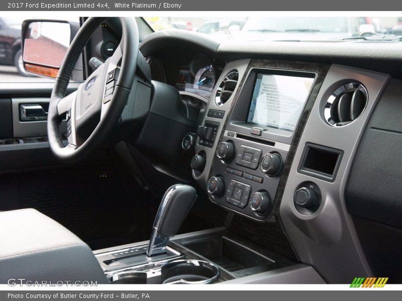 Dashboard of 2017 Expedition Limited 4x4