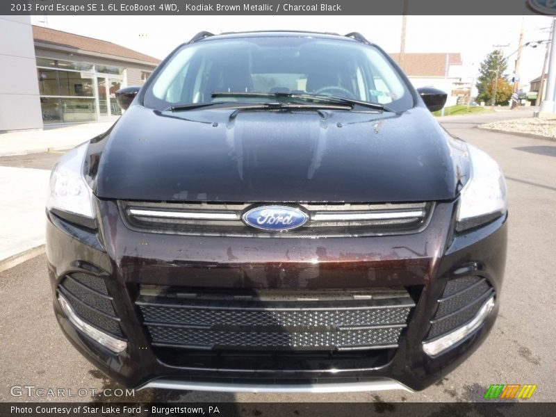Kodiak Brown Metallic / Charcoal Black 2013 Ford Escape SE 1.6L EcoBoost 4WD