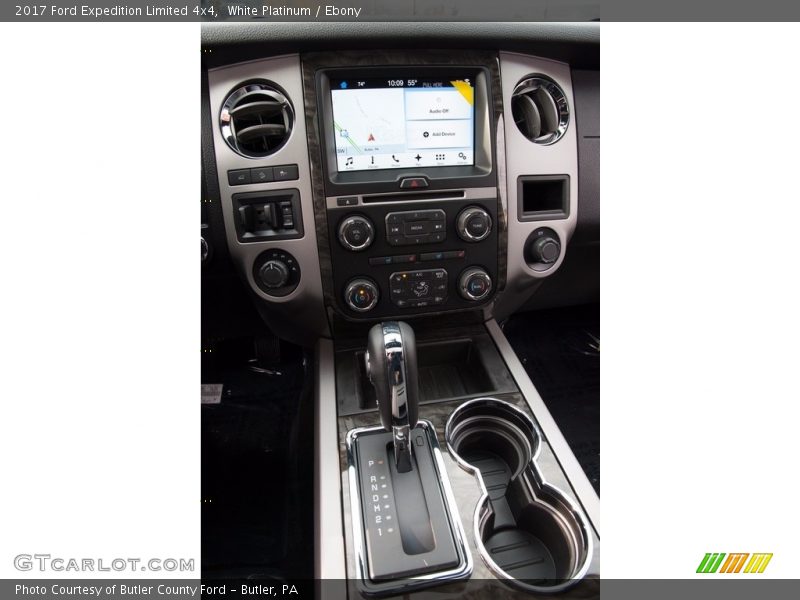 Controls of 2017 Expedition Limited 4x4