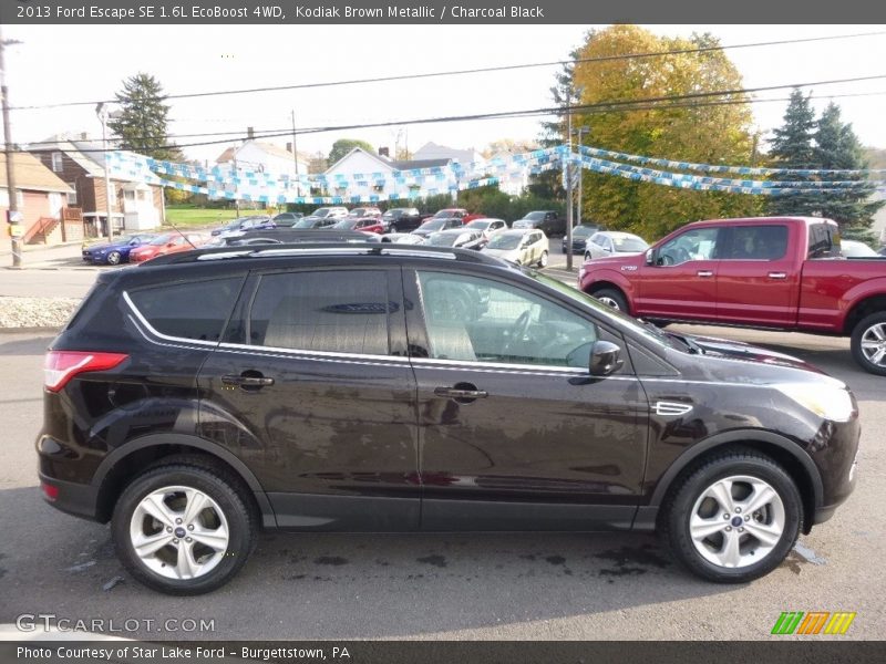 Kodiak Brown Metallic / Charcoal Black 2013 Ford Escape SE 1.6L EcoBoost 4WD